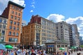 Boston Tremont Street, Massachusetts, USA Royalty Free Stock Photo