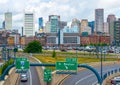 Boston, USA: Boston skyline in summer day