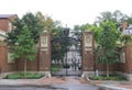 BOSTON, USA - SEPT 10: The famous Harvard University in Cambridge, MA, USA on September 10, 2016. Regarding rankings of specific Royalty Free Stock Photo