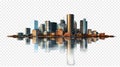 boston view city skyline Royalty Free Stock Photo