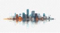 boston view city skyline Royalty Free Stock Photo