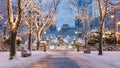 Boston in the Winter Royalty Free Stock Photo