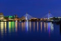 Boston Zakim Bunker Hill Bridge and TD Garden