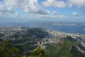 Botafogo Beach, Rio de Janeiro, Sugarloaf Mountain, sky, city, cloud, aerial photography Royalty Free Stock Photo