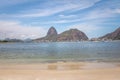 Botafogo Beach and Sugar Loaf Mountain - Rio de Janeiro, Brazil Royalty Free Stock Photo