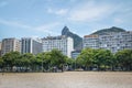 Botafogo skyline with Corcovado mountain on background - Rio de Janeiro, Brazil Royalty Free Stock Photo