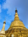 Botahtaung Pagoda in Yangon, Burma