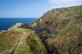 Botallack, Cornwall, england uk Royalty Free Stock Photo