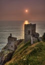 Botallack tin mine Royalty Free Stock Photo