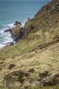 Botallack tin mines, Cornwall, england uk Royalty Free Stock Photo