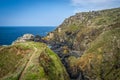 Botallack tin mines, Cornwall, england uk Royalty Free Stock Photo