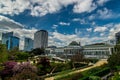 Botanic garden in Brussels, Belgium Royalty Free Stock Photo