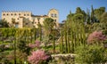 The Botanic Gardens of Trauttmansdorff Castle, Merano, south tyrol, Italy, Royalty Free Stock Photo