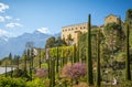 The Botanic Gardens of Trauttmansdorff Castle, Merano, south tyrol, Italy, Royalty Free Stock Photo