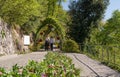The Botanic Gardens of Trauttmansdorff Castle, Merano, south tyrol, Italy,