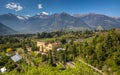 The Botanic Gardens of Trauttmansdorff Castle, Merano, south tyrol, Italy, Royalty Free Stock Photo