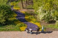 The Botanic Gardens of Trauttmansdorff Castle, Merano, south tyrol, Italy,