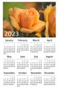 Botanical calendar for 2023