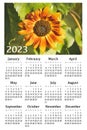 Botanical calendar for 2023