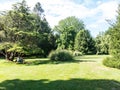 Botanical Garden of the Austral University. Valdivia, Chile, South America, Teja island. De los Rios Region