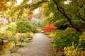 Botanical Garden In Autumn