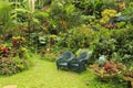 Botanical garden in Barbados, Caribbean