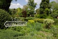 Botanical garden of Bucharest on a sunny spring day