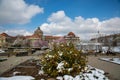 Botanical Garden in Munich in winter Royalty Free Stock Photo