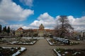Botanical Garden in Munich in winter Royalty Free Stock Photo