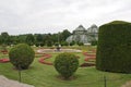 Botanical garden near Schonbrunn palace in Vienna Royalty Free Stock Photo