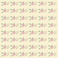 Botanical Summer Spring Pattern Texture Wallart Royalty Free Stock Photo