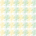 Botanical Summer Spring Pattern Texture Wallart Royalty Free Stock Photo