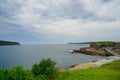 Bridge to island in Botany bay in Sydney Royalty Free Stock Photo