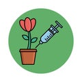 Botany testing Isolated Vector icon that can be easily modified or edited Royalty Free Stock Photo