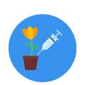Botany testing Isolated Vector icon that can be easily modified or edited Royalty Free Stock Photo