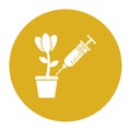 Botany testing Isolated Vector icon that can be easily modified or edited Royalty Free Stock Photo