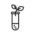 Botany Vector icon which can easily modify or edit Royalty Free Stock Photo