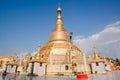 Botataung Pagoda, Yangon, Myanma Royalty Free Stock Photo