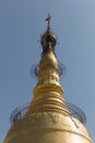 Botataung pagoda, Yangon, Myanmar Royalty Free Stock Photo