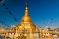 Botataung Paya pagoda in Yangon, Maynm