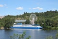 Botel Albatros on river Vltava in Prague