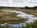 Boteti River, Makgadikgadi National Park, Botswana Royalty Free Stock Photo