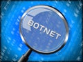 Botnet Illegal Scam Network Fraud 3d Rendering