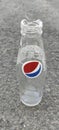 Botol Pepsi broken Royalty Free Stock Photo