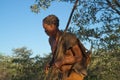 Botswana bushmen Royalty Free Stock Photo