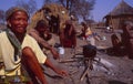 Botswana: Bushmen woman at the Tsodillo Hills