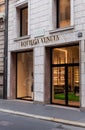 The Bottega Veneta boutique in Montenapoleone street, Milan