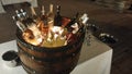 Bottles Of Alcohol Beer In A Bucket Photography