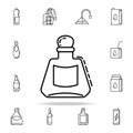 bottle of alcohol dusk icon. Drinks & Beverages icons universal set for web and mobile Royalty Free Stock Photo