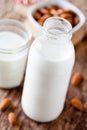 Bottle Of Almond Milk